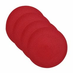 Food Network™ Round Placemat 4-pk. Coral -Kohls Sale Store unnamed file 1024