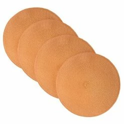 Food Network™ Round Placemat 4-pk. Coral -Kohls Sale Store unnamed file 1028