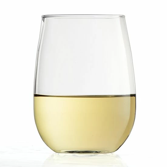 Food Network™ Modesto 4-pc. Stemless White Wine Glass Set 3 Food Network™ Modesto 4-pc. Stemless White Wine Glass Set