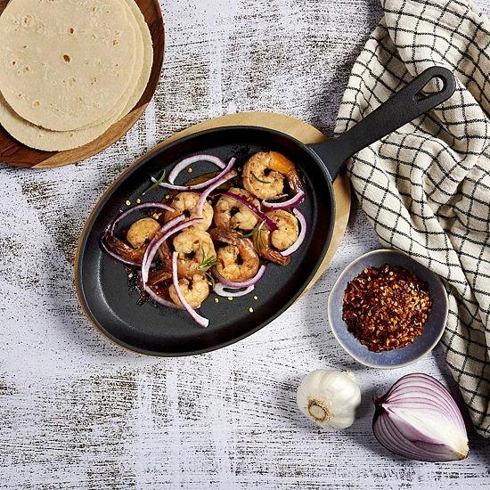 Food Network™ 2-pc. Oval Fajita Pan Set 4 Food Network™ 2-pc. Oval Fajita Pan Set - Image 2