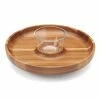 Food Network™ Acacia Wood Lazy Susan Chip & Dip Tray Set -Kohls Sale Store unnamed file 1089