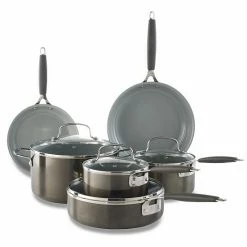 Food Network™ 10-pc. Nonstick Ceramic Cookware Set Red 25 Food Network™ 10-pc. Nonstick Ceramic Cookware Set Red -Kohls Sale Store unnamed file 11
