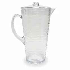 Food Network™ Clear Textured Acrylic Pitcher With Lid