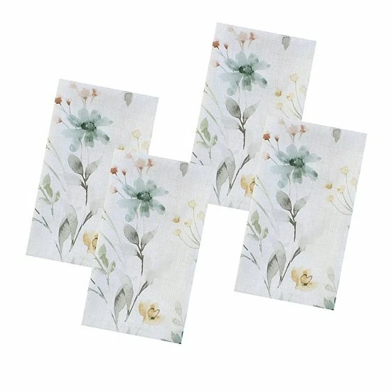 Food Network™ Amberly Floral Dinner Napkin 4-pk. 3 Food Network™ Amberly Floral Dinner Napkin 4-pk.