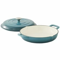 Food Network™ 3.5-qt. Enameled Cast-Iron Braiser With Lid Red -Kohls Sale Store unnamed file 126