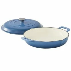 Food Network™ 3.5-qt. Enameled Cast-Iron Braiser With Lid Red -Kohls Sale Store unnamed file 128