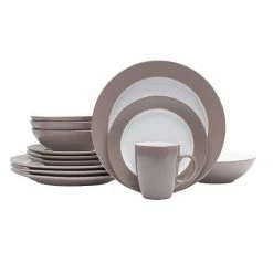 Food Network™ Applewood 16-pc. Dinnerware Set Taupe -Kohls Sale Store unnamed file 1328