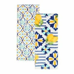 Food Network™ Ancient Isle Lemons Kitchen Towel 2-pk.