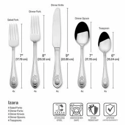 Food Network™ Izara 20-pc. Flatware Set -Kohls Sale Store unnamed file 1606