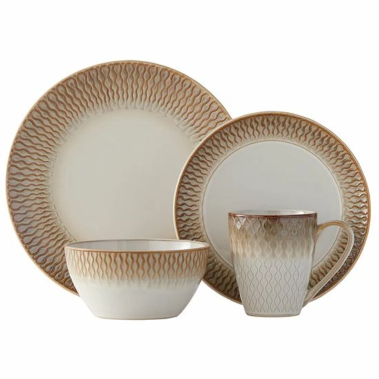 Food Network™ Burrata 16-pc. Dinnerware Set Multi 4 Food Network™ Burrata 16-pc. Dinnerware Set Multi - Image 2