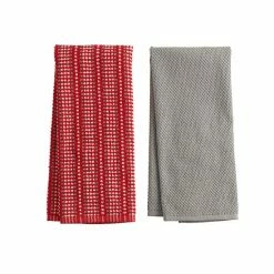 Food Network™ Awning Stripe Kitchen Towel 2-pk. Brown -Kohls Sale Store unnamed file 226