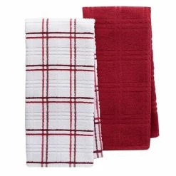 Food Network™ Plaid Kitchen Towel 2-pack Rio Red 17 Food Network™ Plaid Kitchen Towel 2-pack Rio Red -Kohls Sale Store unnamed file 260