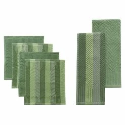 Food Network™ Striped Kitchen Towel & Dishcloth Multi-Pack Aqua -Kohls Sale Store unnamed file 378