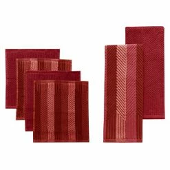 Food Network™ Striped Kitchen Towel & Dishcloth Multi-Pack Aqua -Kohls Sale Store unnamed file 379