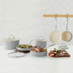 Food Network™ Farmstead 10-pc. Nonstick Ceramic Cookware Set Light Blue 18 Food Network™ Farmstead 10-pc. Nonstick Ceramic Cookware Set Light Blue -Kohls Sale Store unnamed file 44