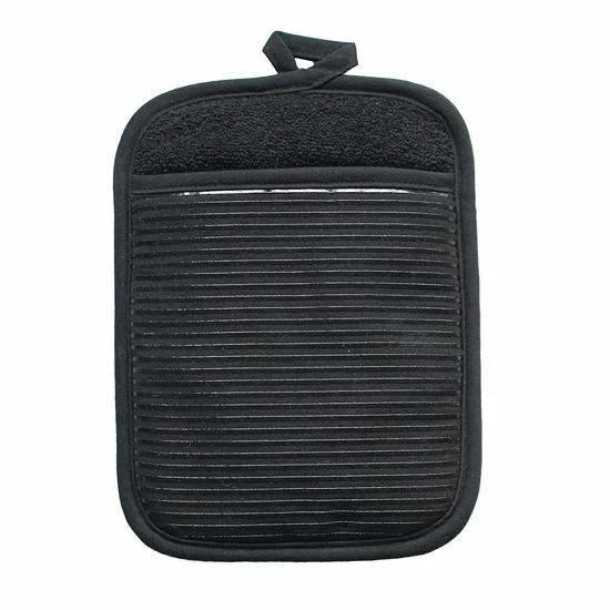 Food Network™ Striped Silicone Pot Holder Aqua 7 Food Network™ Striped Silicone Pot Holder Aqua - Image 5