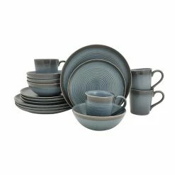 Food Network™ Soren 16-pc. Dinnerware Set Gray -Kohls Sale Store unnamed file 506