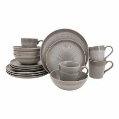 Food Network™ Soren 16-pc. Dinnerware Set Gray -Kohls Sale Store unnamed file 507