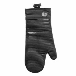 Food Network™ Stripe Silicone Oven Mitt Black -Kohls Sale Store unnamed file 517