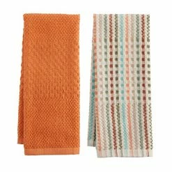 Food Network™ Broken Stripe Fall Kitchen Towel 2-pk.
