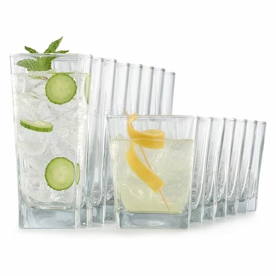 Food Network™ 16-pc. Classico Drinkware Set 3 Food Network™ 16-pc. Classico Drinkware Set