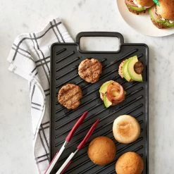Food Network™ Pre-Seasoned Cast-Iron Reversible Grill -Kohls Sale Store unnamed file 563