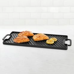 Food Network™ Pre-Seasoned Cast-Iron Reversible Grill -Kohls Sale Store unnamed file 564