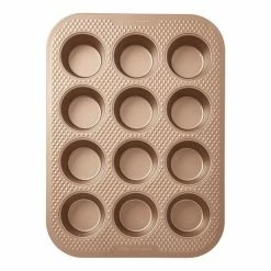 Food Network™ Textured Performance Series 12-Cup Nonstick Muffin Pan Bronze -Kohls Sale Store unnamed file 601