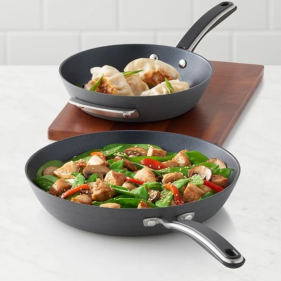 Food Network™ 2-pc. Hard-Anodized Skillet Set 4 Food Network™ 2-pc. Hard-Anodized Skillet Set - Image 2