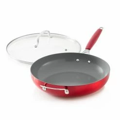 Food Network™ 12-in. Saute Pan With Lid Graphite -Kohls Sale Store unnamed file 668