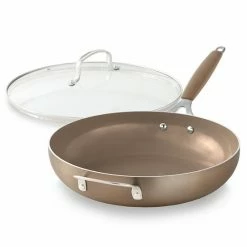 Food Network™ 12-in. Saute Pan With Lid Graphite -Kohls Sale Store unnamed file 670