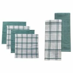 Food Network™ Plaid Kitchen Towel & Dishcloth Multi-Pack Khaki -Kohls Sale Store unnamed file 702