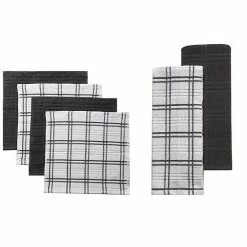 Food Network™ Plaid Kitchen Towel & Dishcloth Multi-Pack Khaki -Kohls Sale Store unnamed file 703