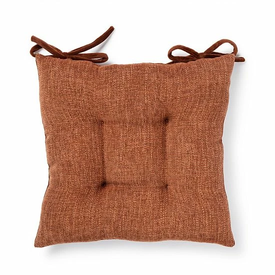 Food Network™ Reversible Microsuede Chair Pad 4 Food Network™ Reversible Microsuede Chair Pad - Image 2