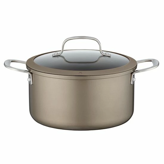 Food Network™ 10-pc. Textured Titanium Nonstick Cookware Set Silver 7 Food Network™ 10-pc. Textured Titanium Nonstick Cookware Set Silver - Image 5