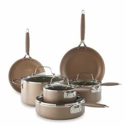 Food Network™ 10-pc. Nonstick Ceramic Cookware Set Red 23 Food Network™ 10-pc. Nonstick Ceramic Cookware Set Red -Kohls Sale Store unnamed file 9
