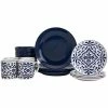 Food Network™ Bjorn Navy 16-pc. Dinnerware Set -Kohls Sale Store unnamed file 922