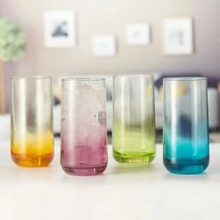 Food Network™ Anja 4-pc. Ombre Highball Glass Set -Kohls Sale Store unnamed file 948