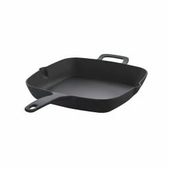 Food Network™ Pre-Seasoned Cast-Iron 11" Square Skillet With Helper Handle